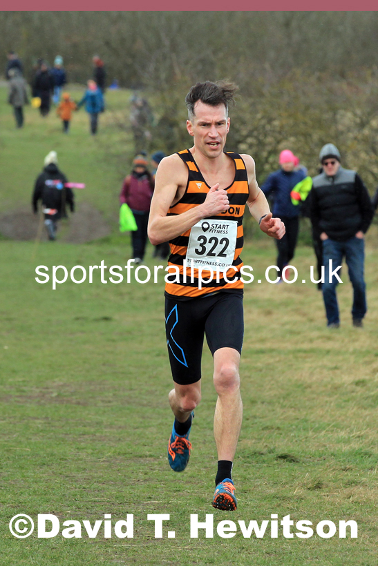 Mens 35 to 60 2022 NEMAA Open Cross Country Champs., Wallsend, Tyne and Wear. Photo: David T. Hewitson/Sports for All Pics